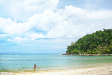 Child on a beach