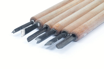 Engraving knives;