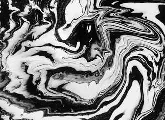 Black and white marbling background