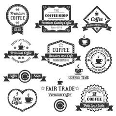Fototapeta premium Coffee Shop Logo