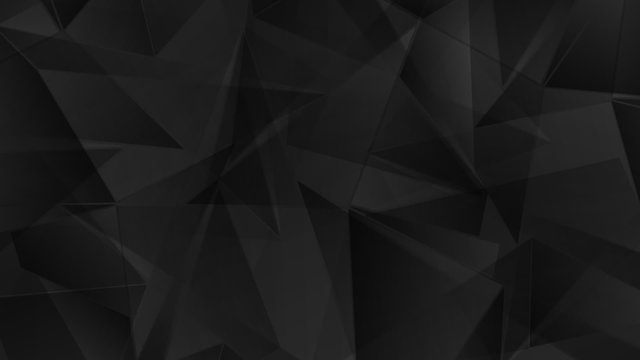 Corporate black geometric polygonal motion background. Video corporate animation HD 1920x1080