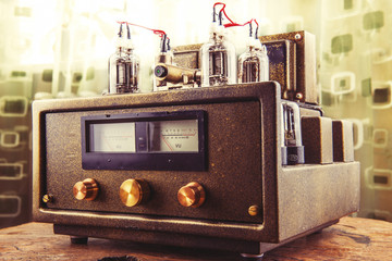 handmade tube amplifier