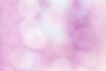 Soft blurred sweet pink  bokeh background