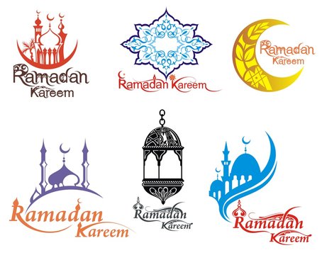 Set of Ramadan icons