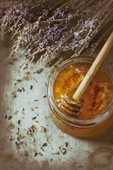 Fototapeta premium Honey and lavande