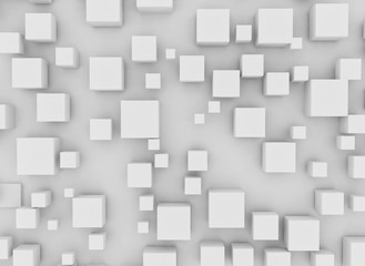 Cubes abstract grid background 