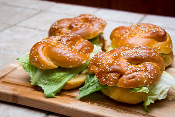 egg sandwich close up 