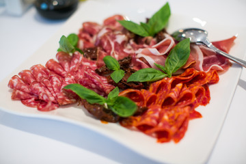 meat with vegetables