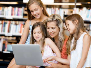 Technology and fun in the library