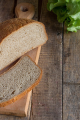 хлеб, мягкий, пышный, серый