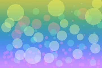 sweet abstract colorful bokeh
