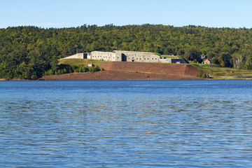 Fototapeta na wymiar Fort Knox State Park in Prospect, Maine