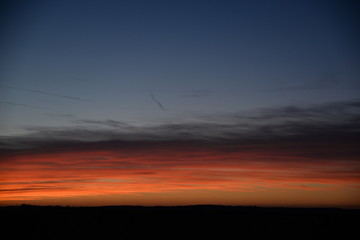 Fototapeta premium Abendhimmel