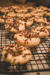 Christmas Cookies with Sprinkles