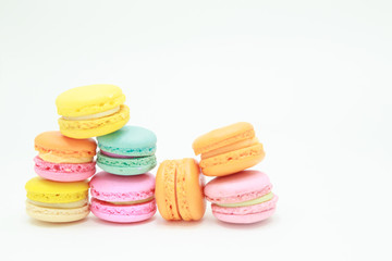 Fototapeta premium Dessert french macaroons