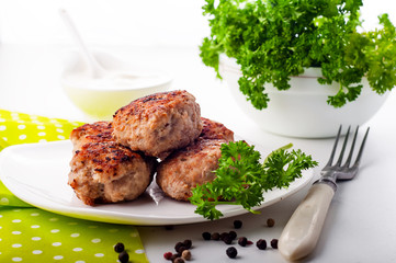 homemade fried cutlets