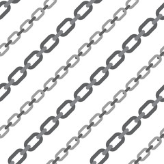 Fototapeta premium chain pattern seamless