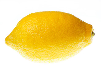 lemon isolated on white