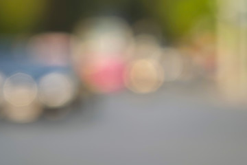 Traffic road / Abstract blur background of traffic road.