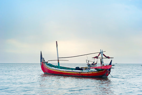 Javanese fisherman boat