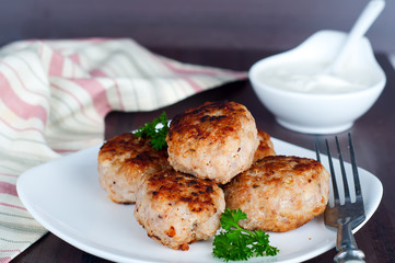 homemade fried cutlets