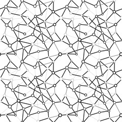 Internet network seamless pattern