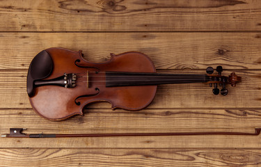 Music instrument violin