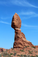 Fototapeta na wymiar Balanced Rock - Arches National Park (Utah)