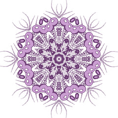 Mandala ethnic indian illustration design