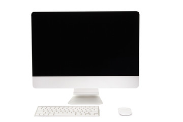 Desktop computer with wireless keyboard and mouse