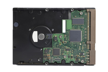 Hard disk drive / Hard disk drive on white background.