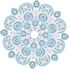 Mandala ethnic indian illustration design