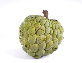 Obraz premium Custard apple / Custard apple on white background.