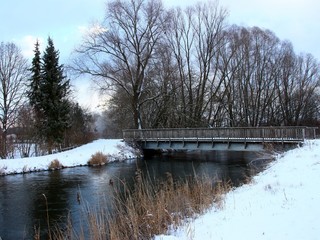 Brücke übern Mühlbach