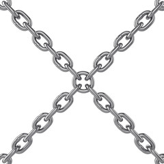 chain isolated on a white background