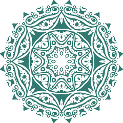 Mandala ethnic indian illustration design