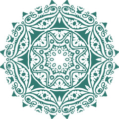 Mandala ethnic indian illustration design