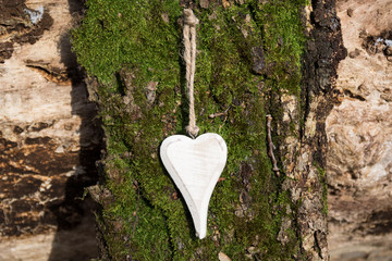 Drewniane serce © mukiart