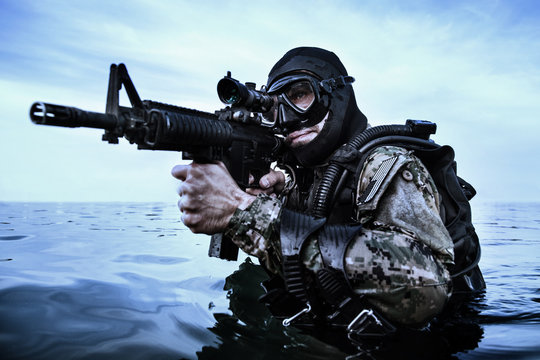 Navy SEAL frogman