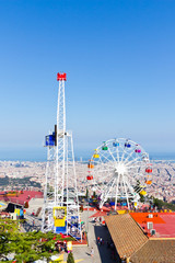 Barcelona Tibidabo Freizeitpark
