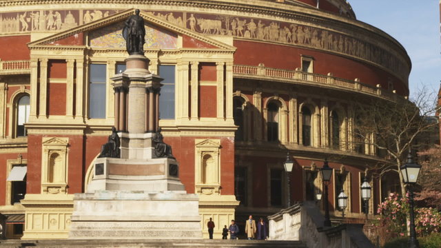 Pan of the Royal Albert Hall in London.