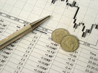 The Russian ruble and Finance