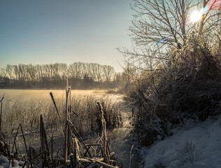 Winter am See