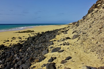 Sotavento Beach, Fuerteventura, Canarian Islands, Spain
