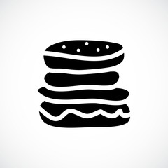 hamburger icon.vector illustration.