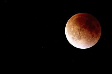 Super Full Blood Moon