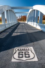 Zelfklevend Fotobehang Route 66 Kansas Route 66