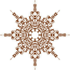 Mandala ethnic indian illustration design