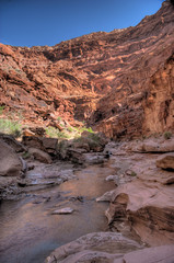 AZ-UT-Paria Canyon-Vermillion Cliffs Wilderness. The Paria Canyon multi-day backpack is a spectacular trip down this remote slot canyon, with hundreds of stream crossings.