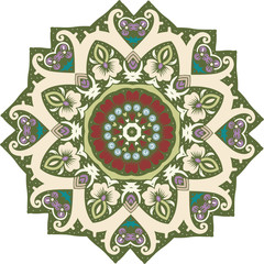 Mandala ethnic indian illustration design